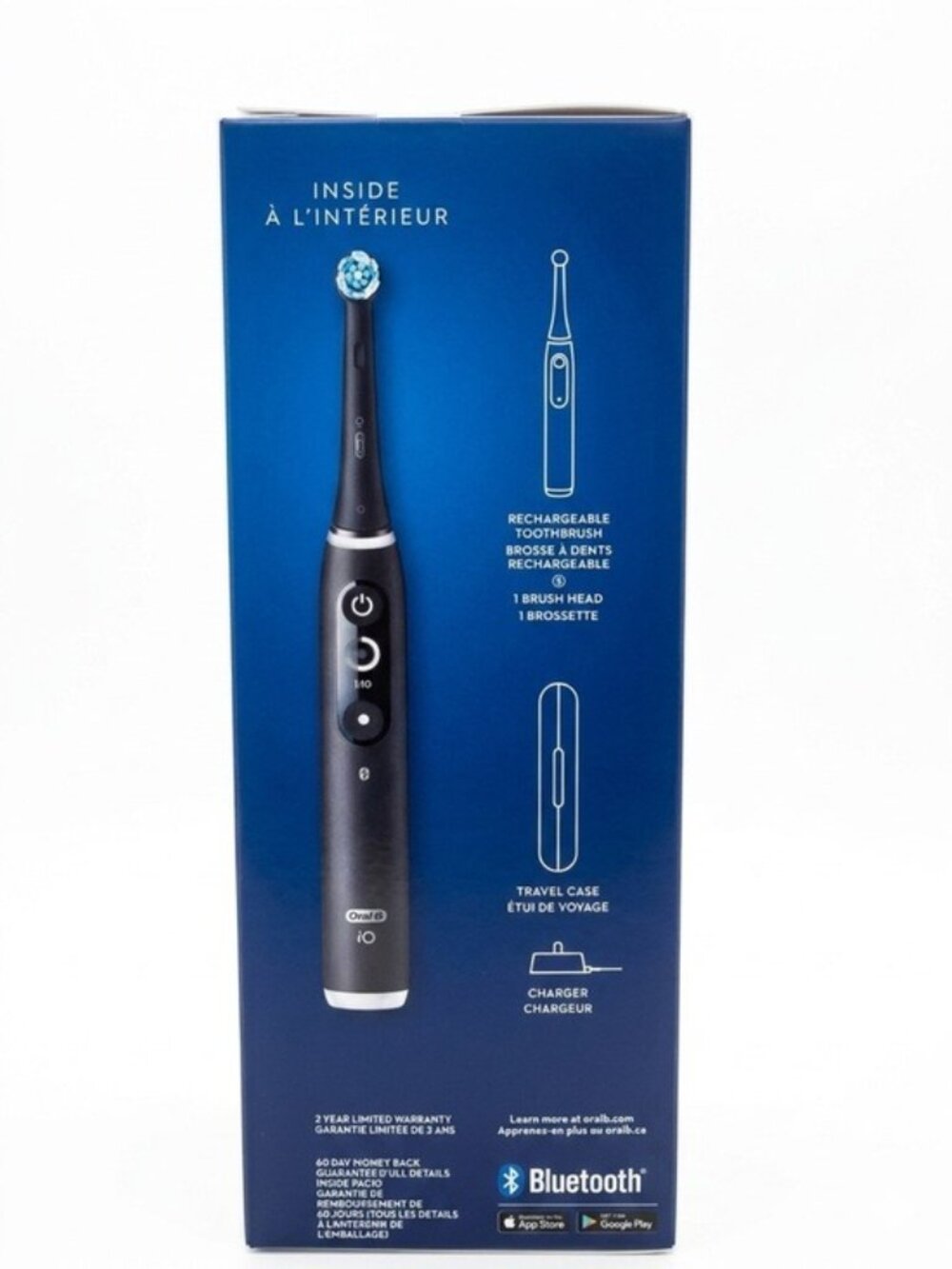 Oral-B iO Series 6 Electric Toothbrush – Black – NEW Sealed – Travel Case & Char - Picture 2 of 6
